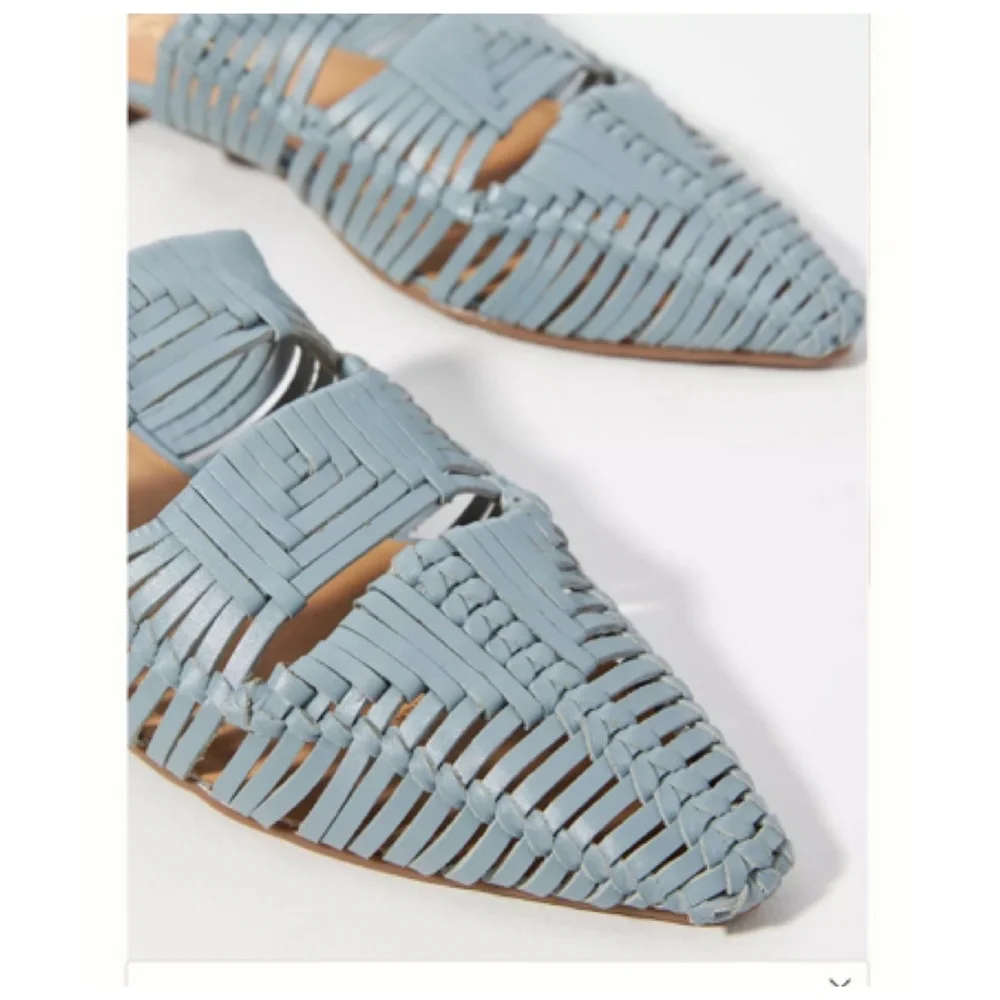 NWT Anthropologie Matisse East End Woven Slides - Picture 5 of 9